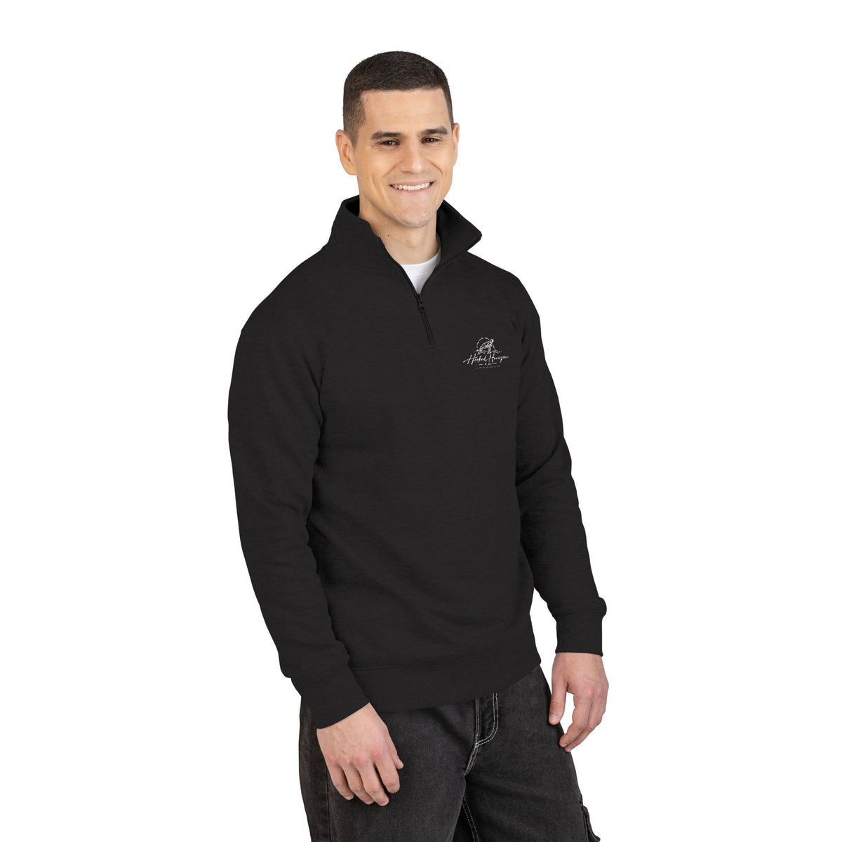 Turtle Hooked Horizon Co. –Unisex Fleece Pullover (Embroidery)