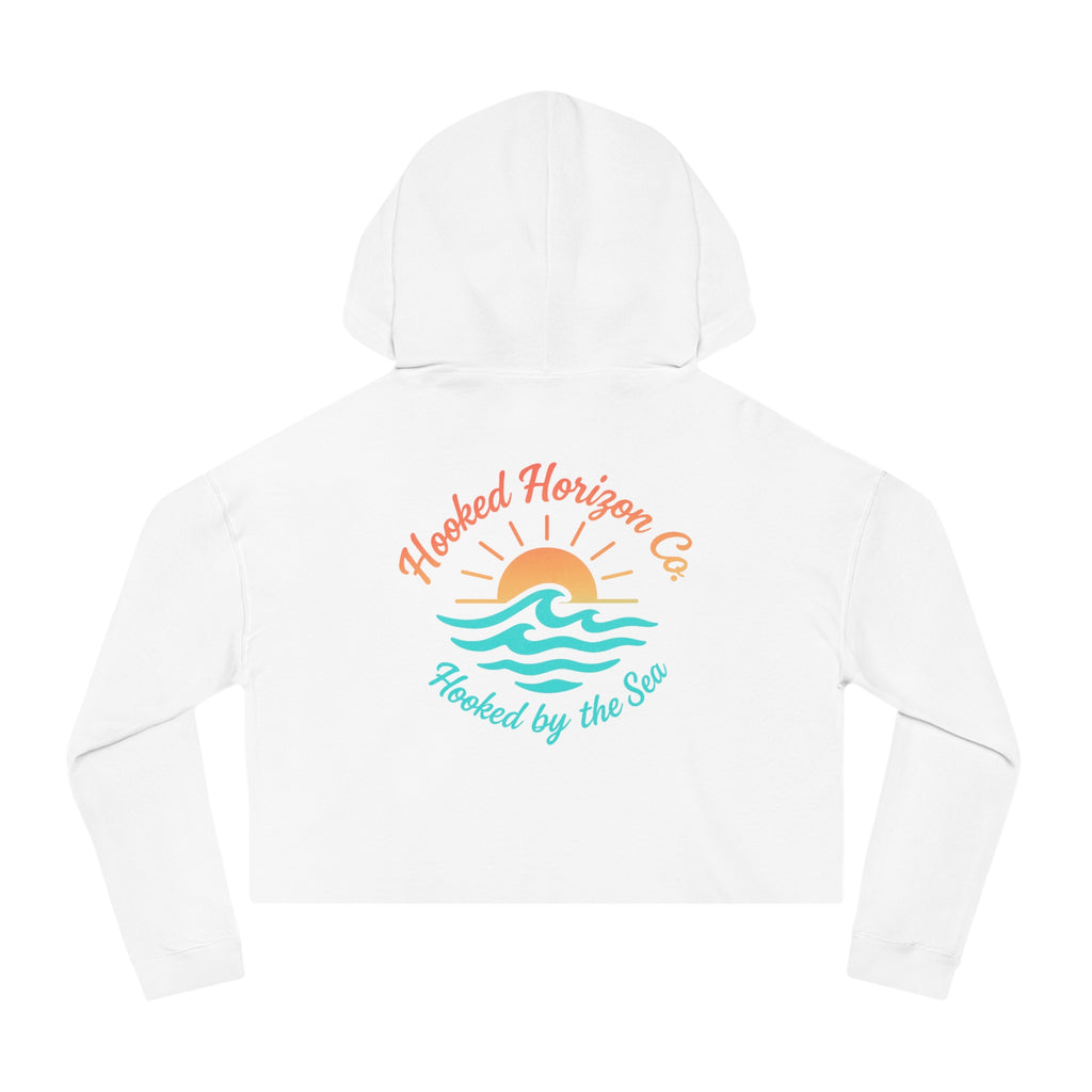 Wave & Sun Deep Drift– "Hooked By The Sea" Hooked Horizon Co. Unisex Hoodie for Ocean Lovers, Nautical Fashion, Cool Weather Gear, Everyday Comfort, Perfect Gift