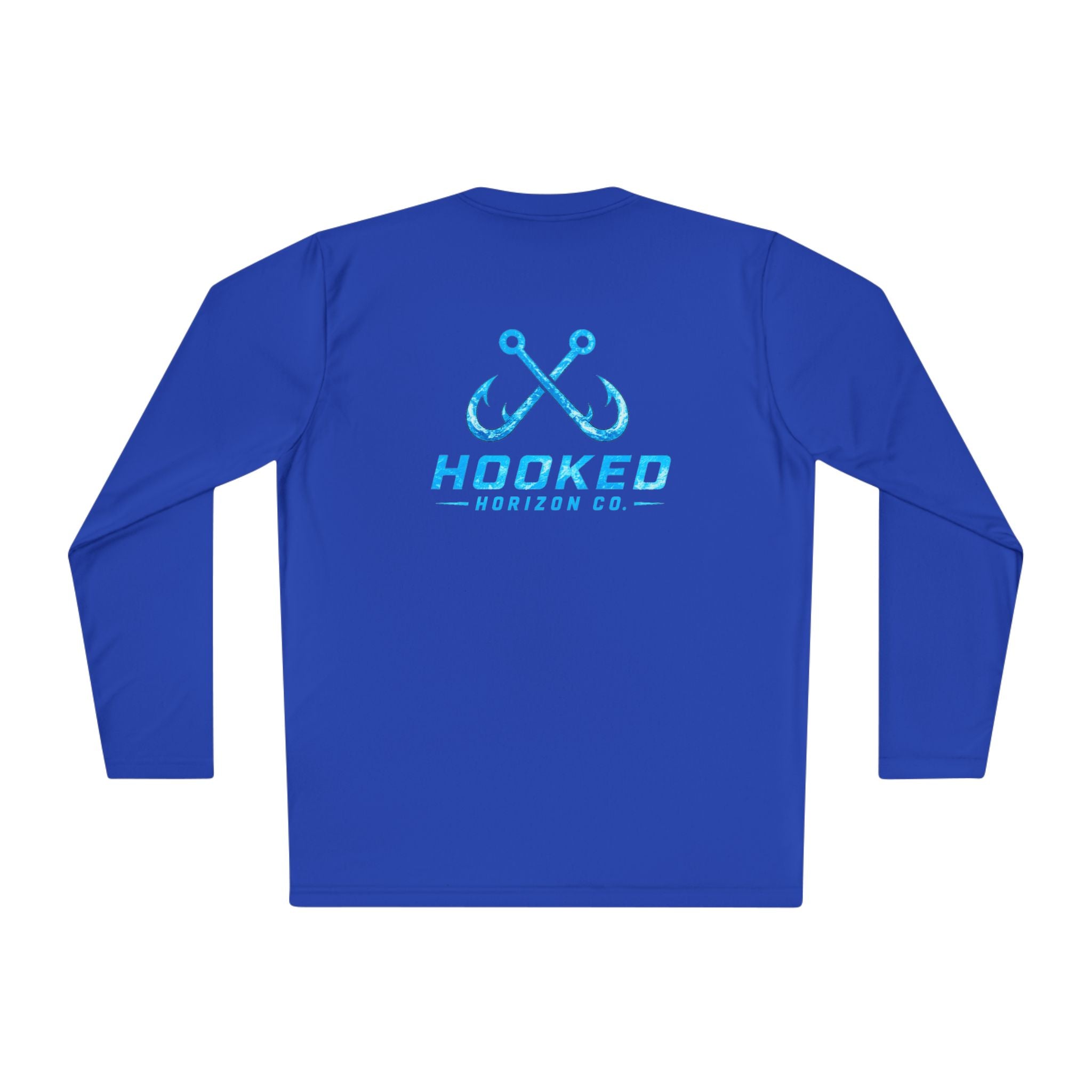 Moisture Wicking Classic Logo Tee—Horizon Co. Anchors Long Sleeve Tee — Lightweight Fishing Shirt
