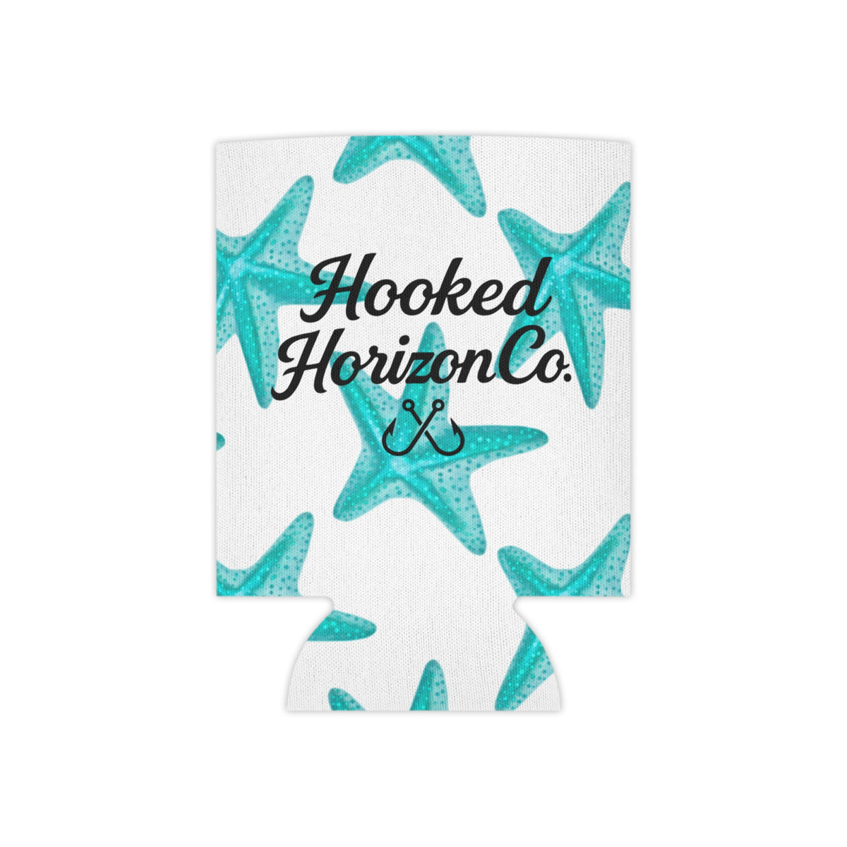 Star Fish Cooler Coozie — Hooked Horizon Co. Fishing Wave Koozie