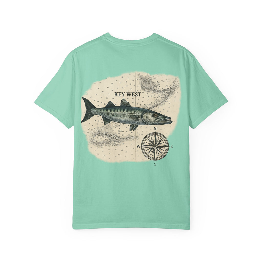 Barracuda Fishing T-shirt, Hooked Horizon Co, Angler Gifts
