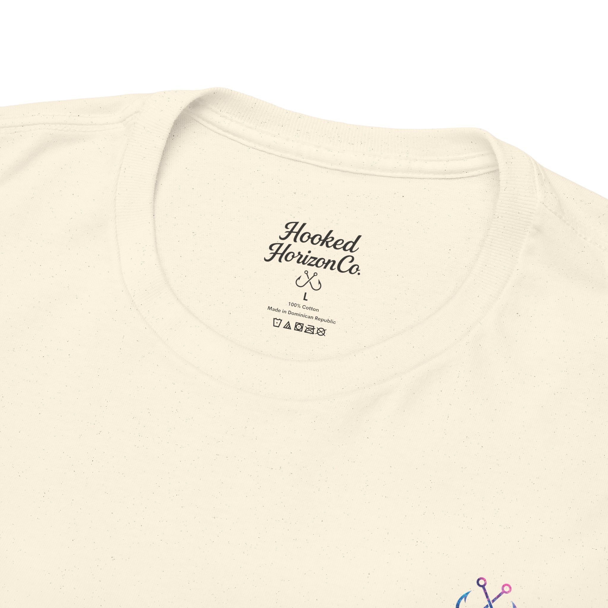 Octopus Hooked Horizon Co Tee—Ocean Graphic Tee — "Beloved" Ray Design