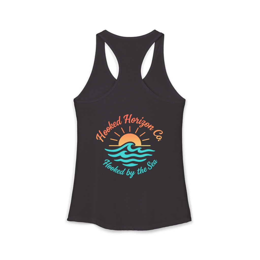 Wave & Sun Deep Drift– "Hooked By The Sea" Hooked Horizon Co. Unisex Zip Hoodie for Ocean Lovers, Nautical Fashion, Cool Weather Gear, Everyday Comfort, Perfect Gift