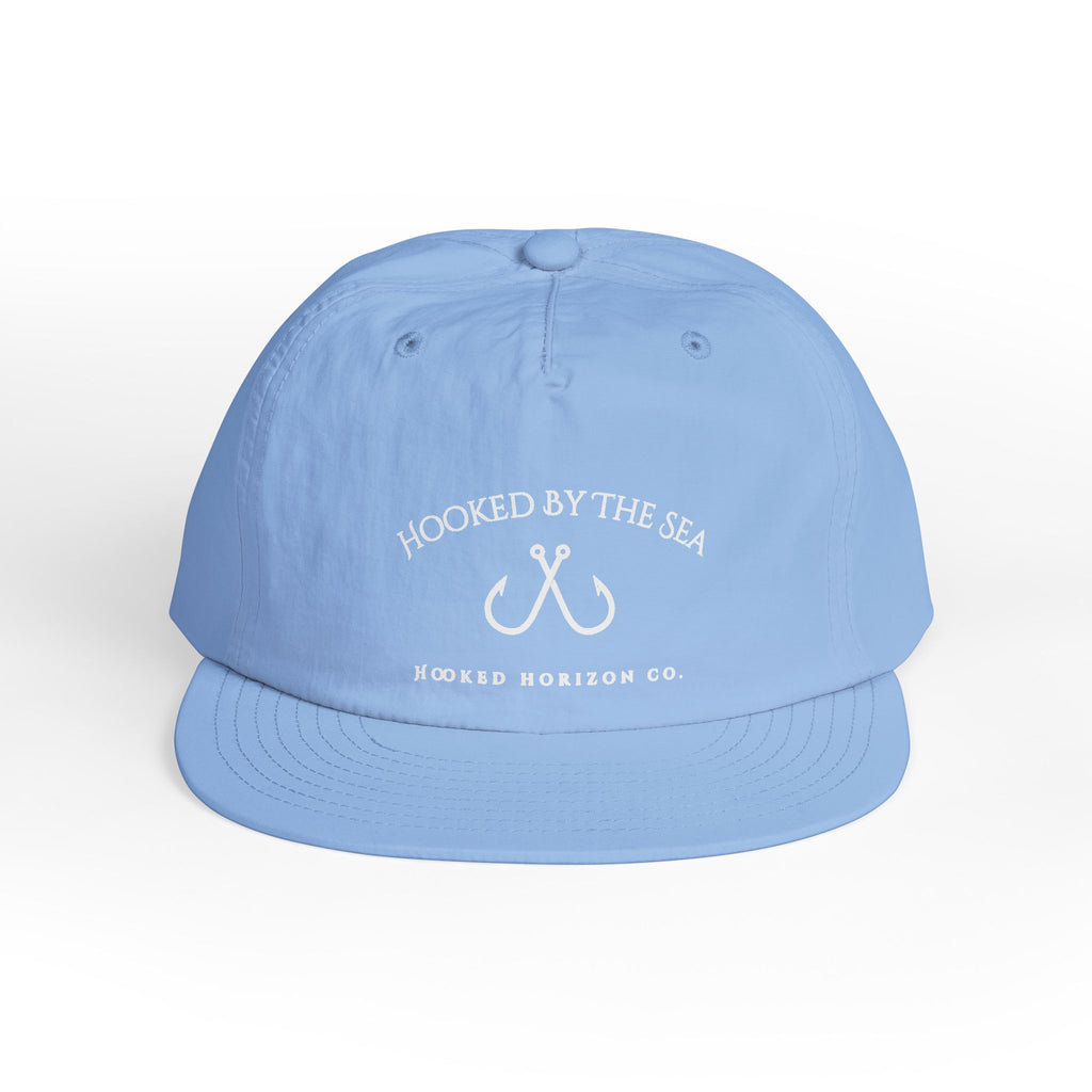 Quick Dry Surf Cap Hooked Horizon Co. — Light Weight, Multiple Color Variations Beachy Vibes Snapback Hat for Surf Lovers, Summer Fashion, Ocean Enthusiasts, Gift for Surfers, Vacation Style
