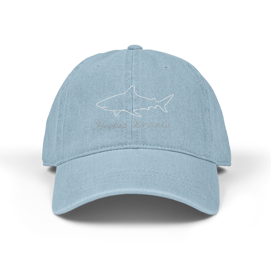 Shark Hooked Horizon Co. Denim Hat (Embroidery)