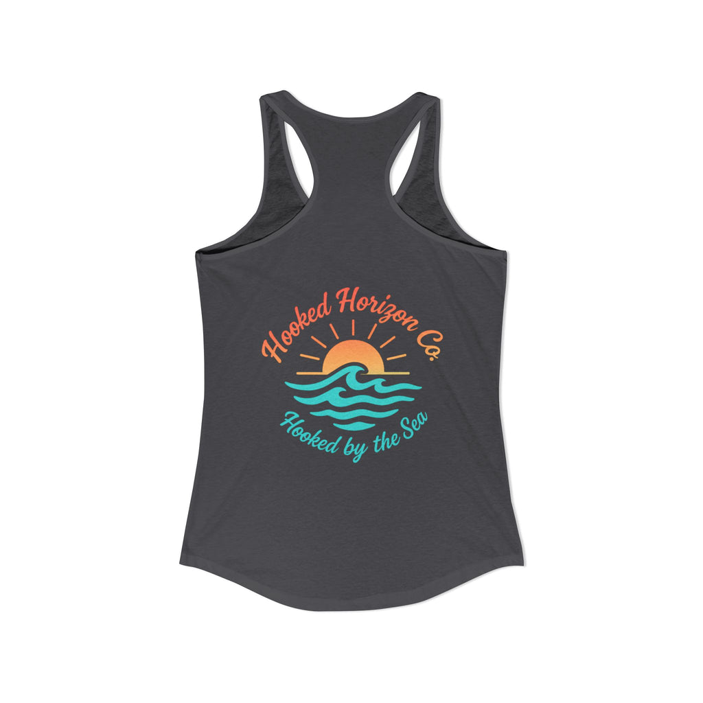 Wave & Sun Deep Drift– "Hooked By The Sea" Hooked Horizon Co. Unisex Zip Hoodie for Ocean Lovers, Nautical Fashion, Cool Weather Gear, Everyday Comfort, Perfect Gift