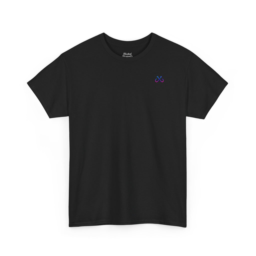 Lion Fish Hooked Horizon Co Tee—Ocean Graphic Tee — "Beloved" Ray Design