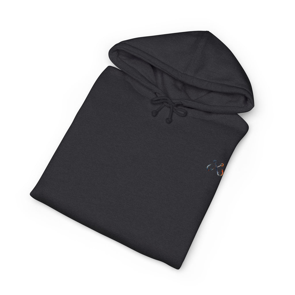 Hammer Head Hoodie Hooked Horizon Co. — Fishing Back Graphic Hoodie, Multiple Color Variations