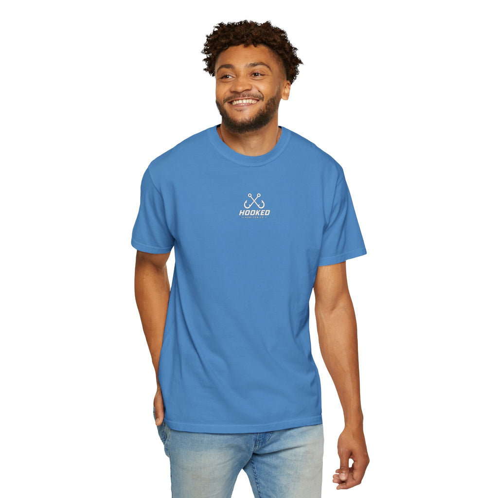 Saltwater Sea Striper Fishing Tee — Hooked Horizon Co.  Angler Gifts Ocean Lover Gifts