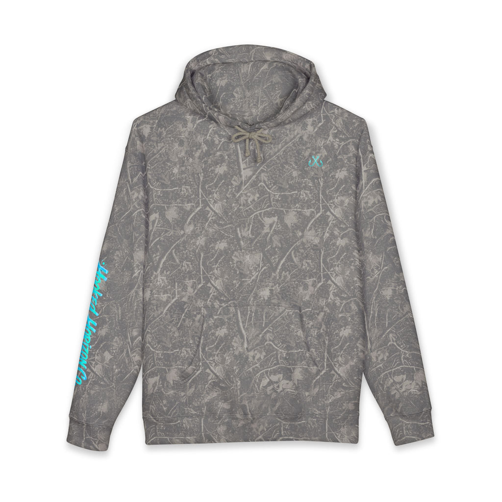 Sea Turtle & Sunset Hoodie Hooked Horizon Co. — Minimal Fishing Back Graphic Hoodie, Multiple Color Variations