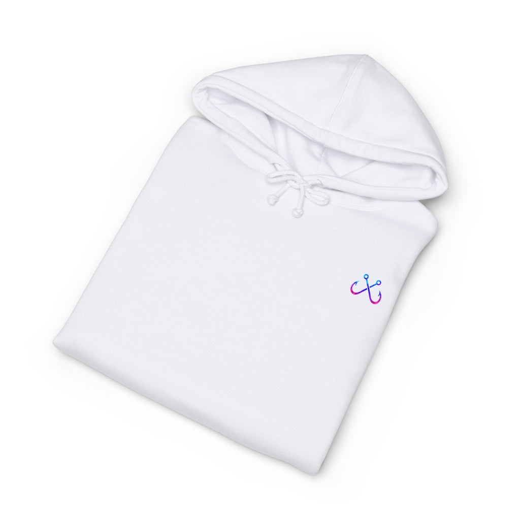 Lion Fish Hoodie Hooked Horizon Co. — Fishing Back Graphic Hoodie, Multiple Color Variations