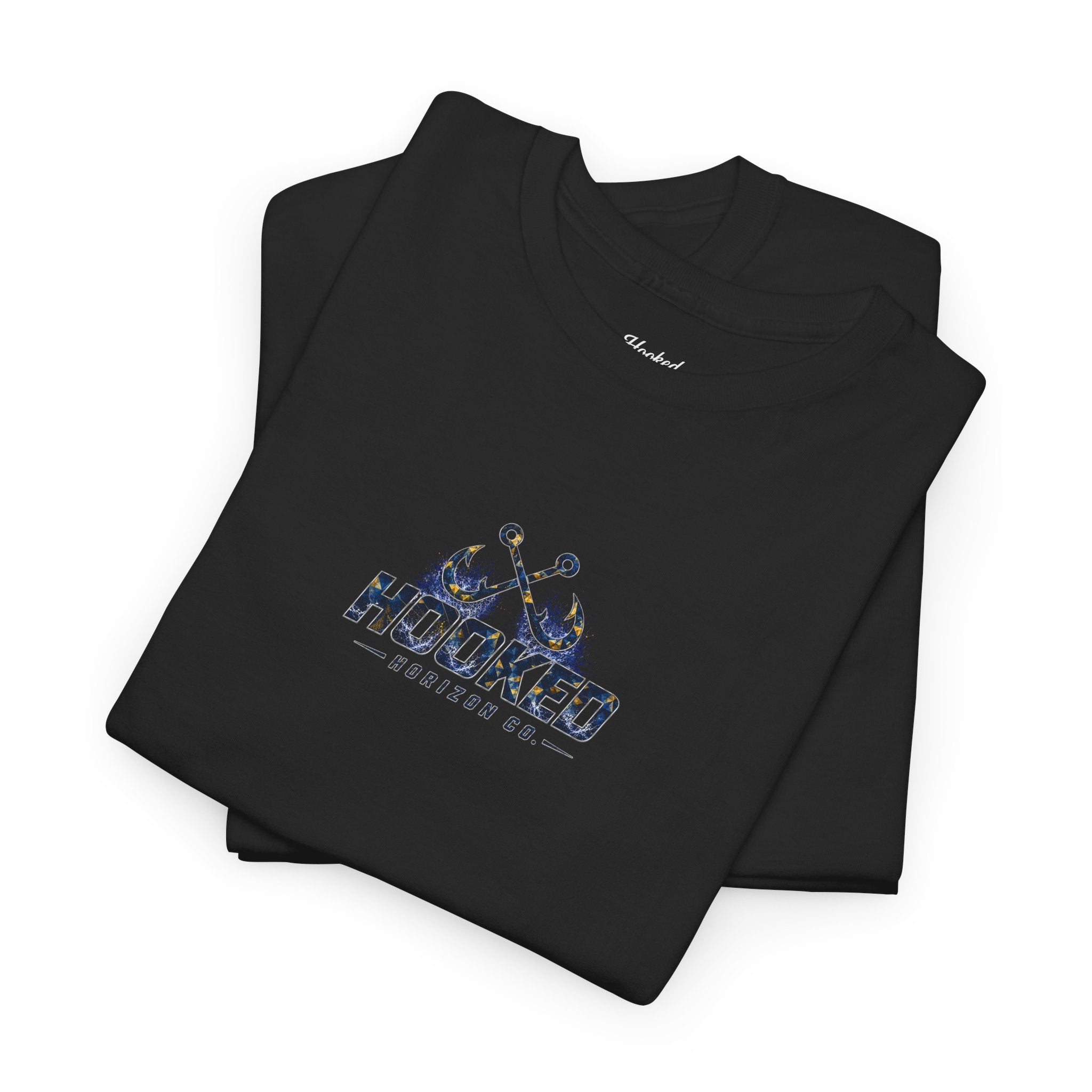 Sail Fish Hooked Horizon Co Tee—Ocean Graphic Tee — "Beloved" Ray Design