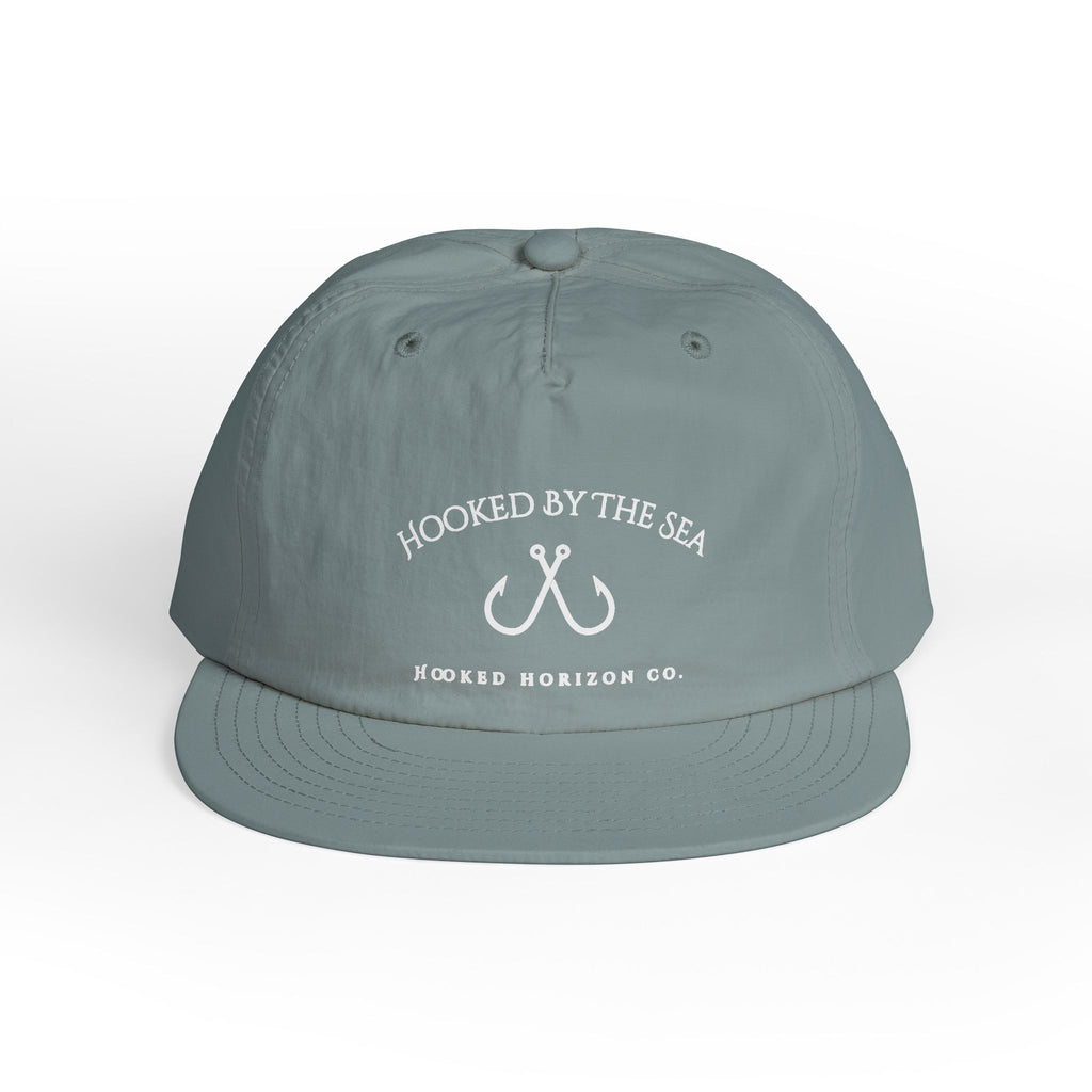 Quick Dry Surf Cap Hooked Horizon Co. — Light Weight, Multiple Color Variations Beachy Vibes Snapback Hat for Surf Lovers, Summer Fashion, Ocean Enthusiasts, Gift for Surfers, Vacation Style