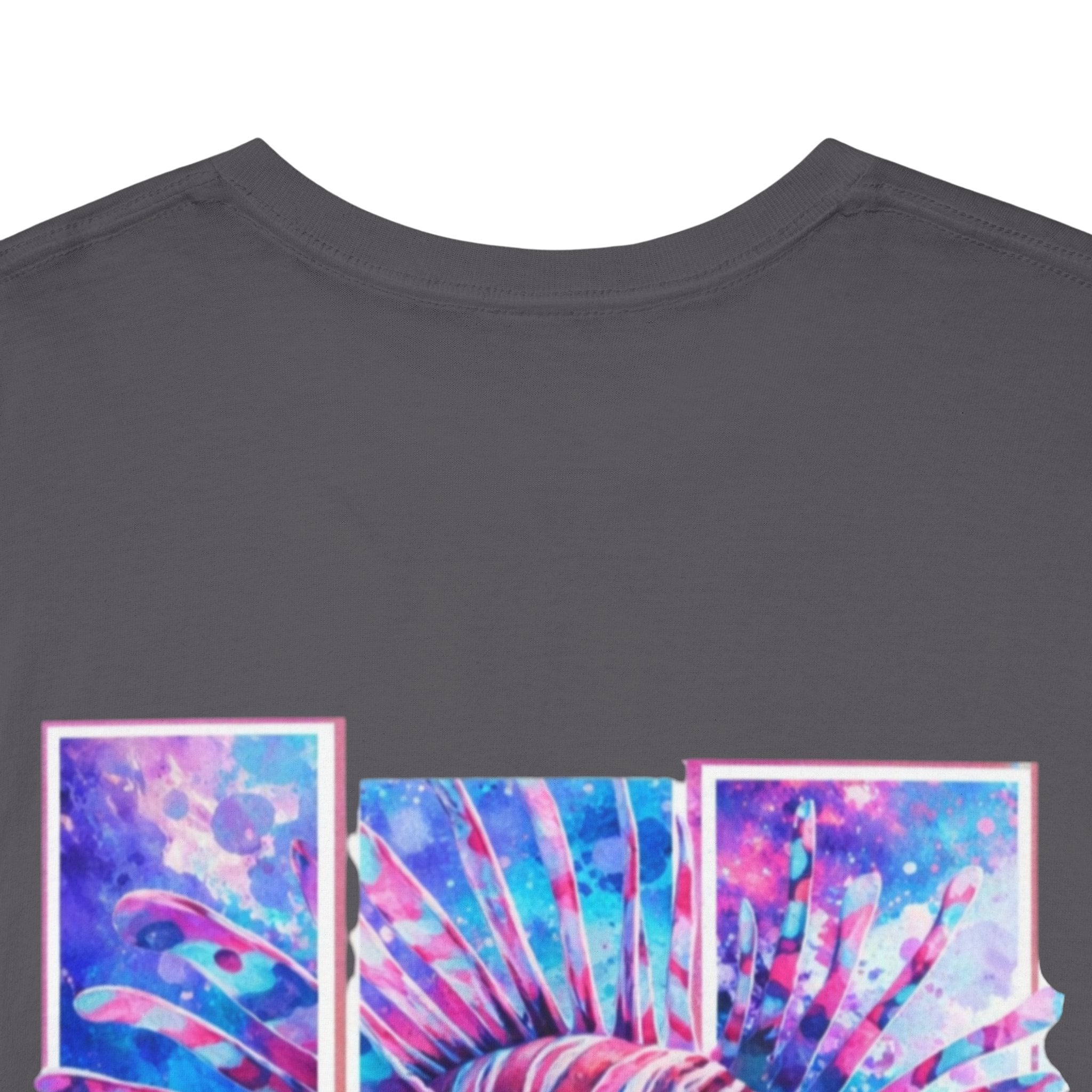 Lion Fish Hooked Horizon Co Tee—Ocean Graphic Tee — "Beloved" Ray Design
