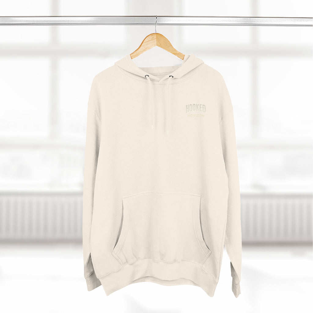 Fishing Charter T-Shirt— Hooked Horizon Hoodie — Fishing Boat Graphic Pullover