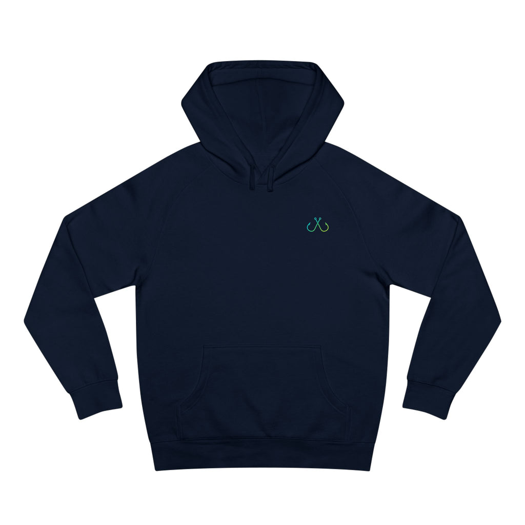 Octopus Art Unisex Hoodie, Deep Drift Hoodie, Nautical Theme Gift, Sea Lover Clothing, Unique Graphic Sweatshirt