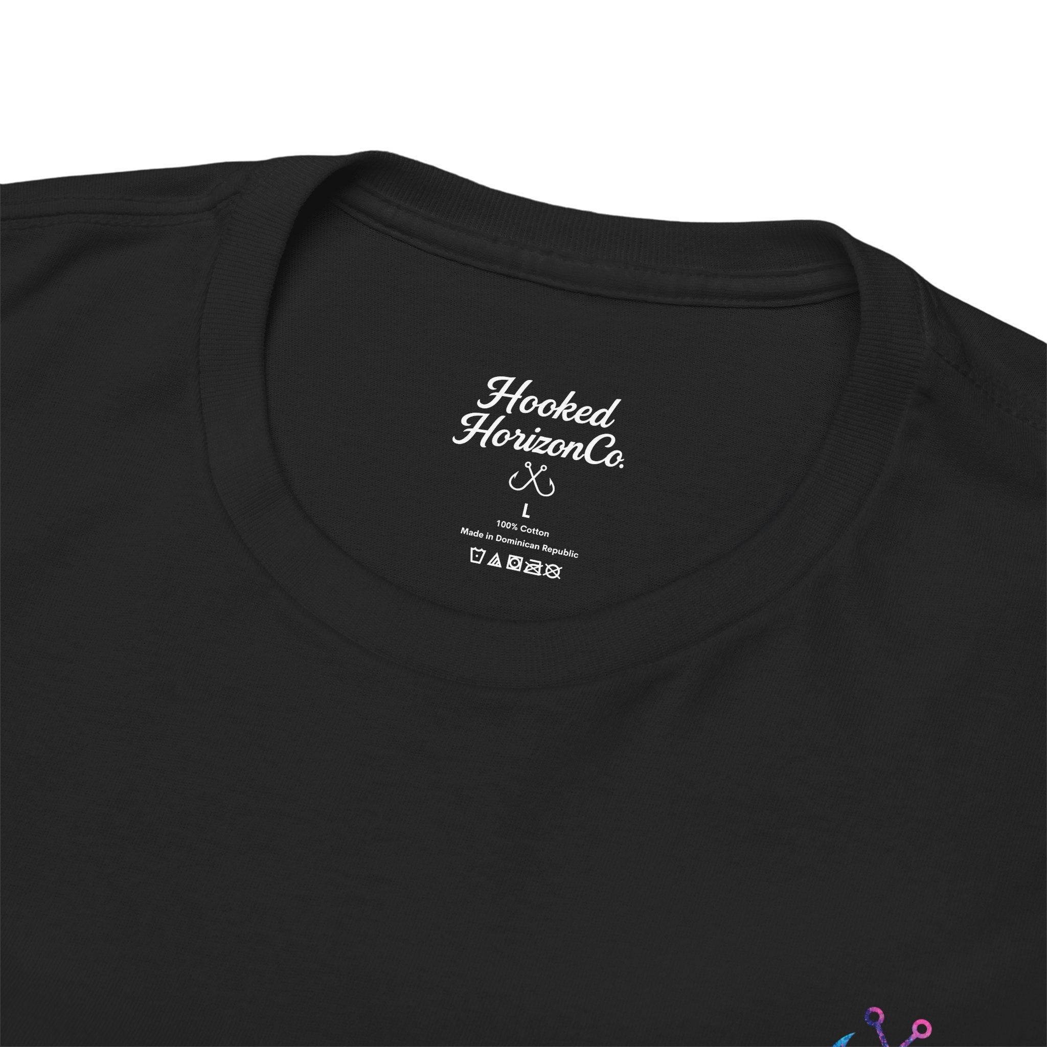Octopus Hooked Horizon Co Tee—Ocean Graphic Tee — "Beloved" Ray Design