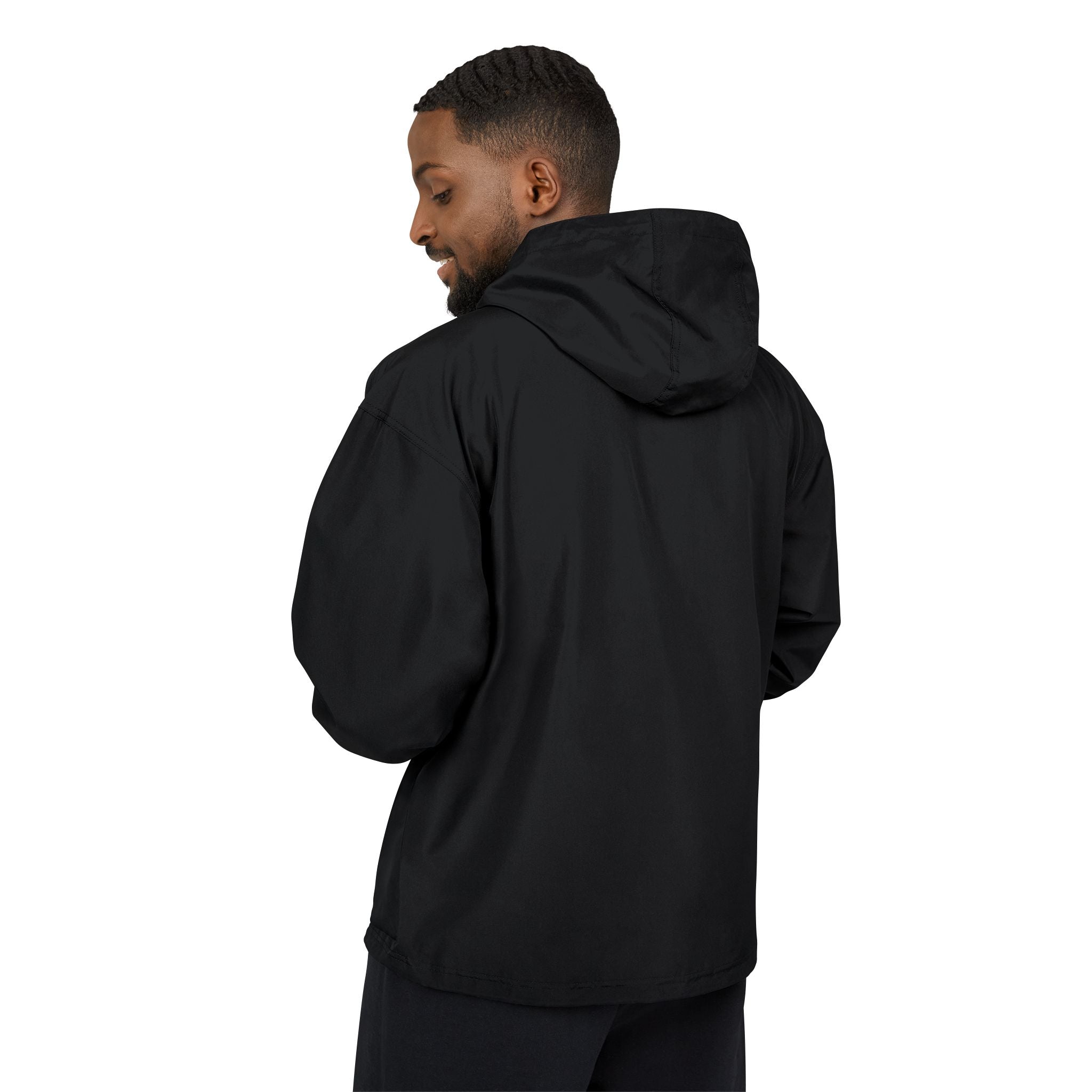 Hooked Horizon Co. Unisex Packable Anorak Jacket, Lightweight Rain Jacket, Outdoor Adventure Gear, Casual Fashion, Travel Essential, Fall Wardrobe