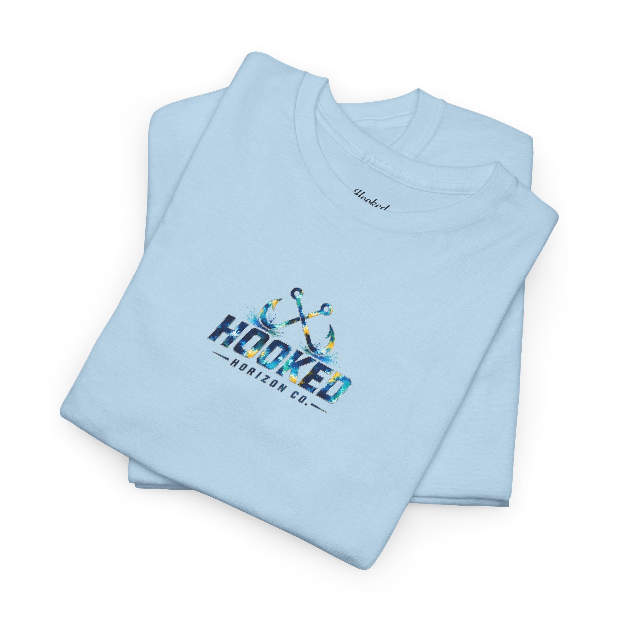 Barracuda Hooked Horizon Co Tee—Ocean Graphic Tee — "Beloved" Ray Design