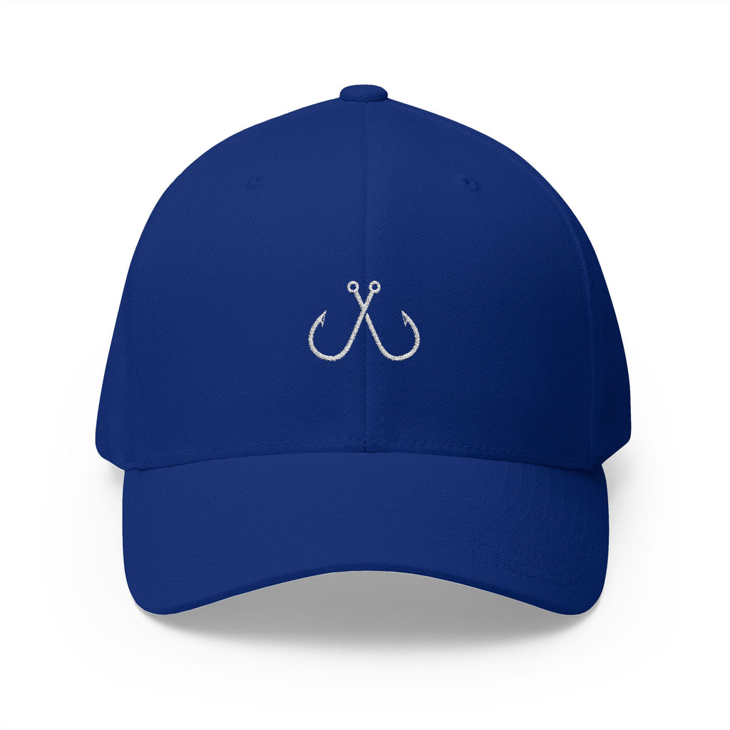 Embroidered Fishing Hooks Cap Hooked Horizon Co. — Minimal Angler Hat