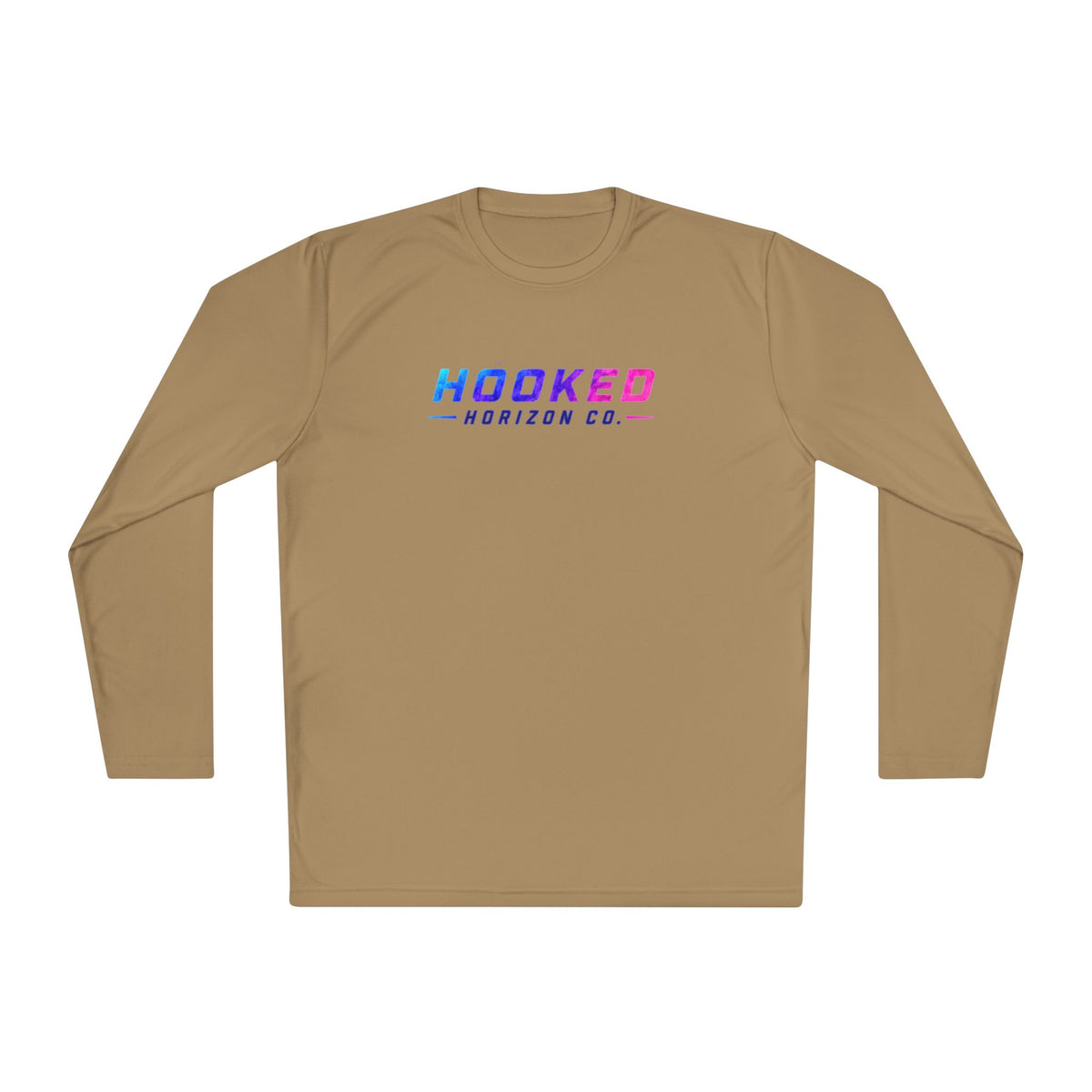 Moisture Wicking Classic Logo Shark Tee —Horizon Co. Anchors Long Sleeve Tee — Lightweight Fishing Shirt