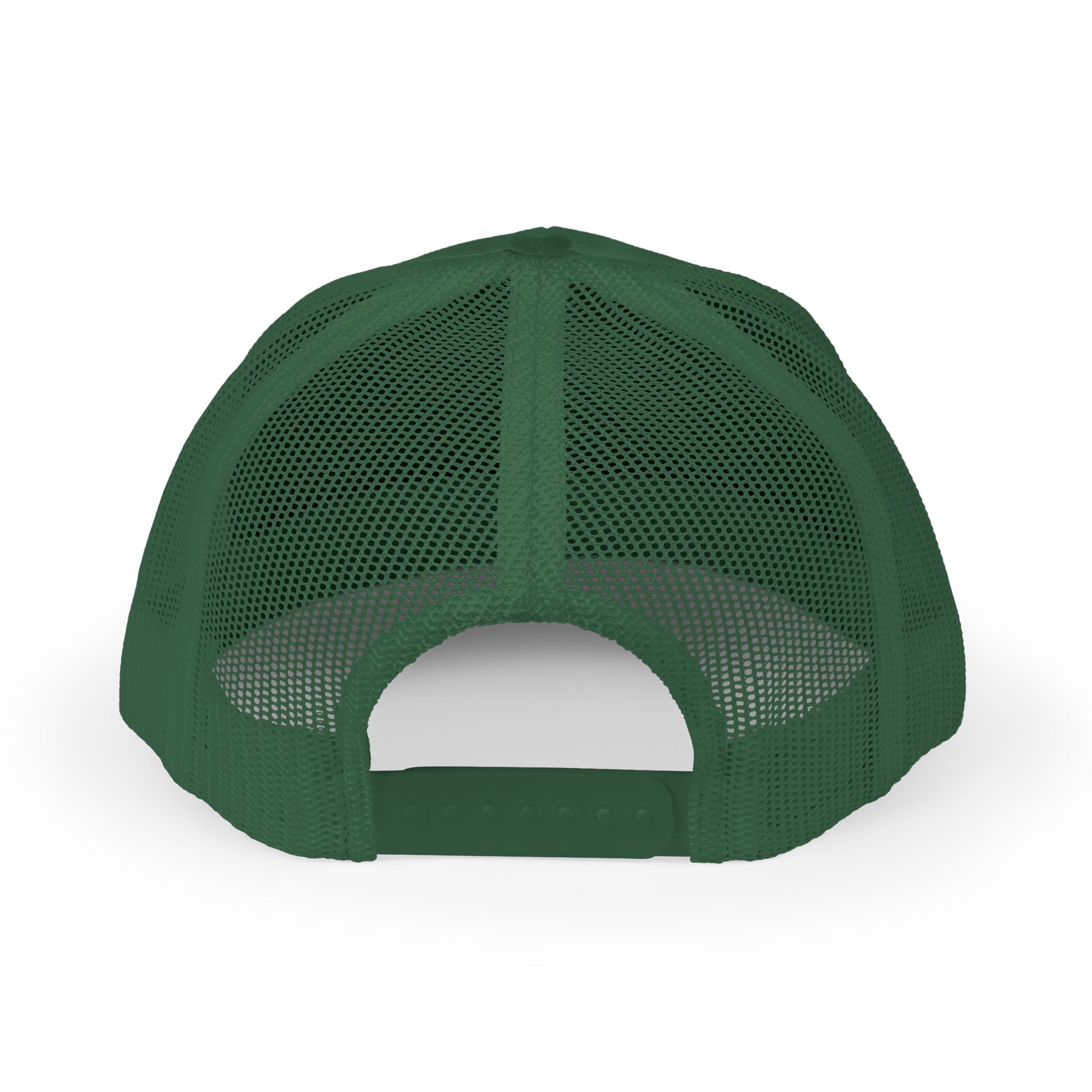 Wave Hooked Horizon Trucker Cap — Embroidered Fishing Snapback