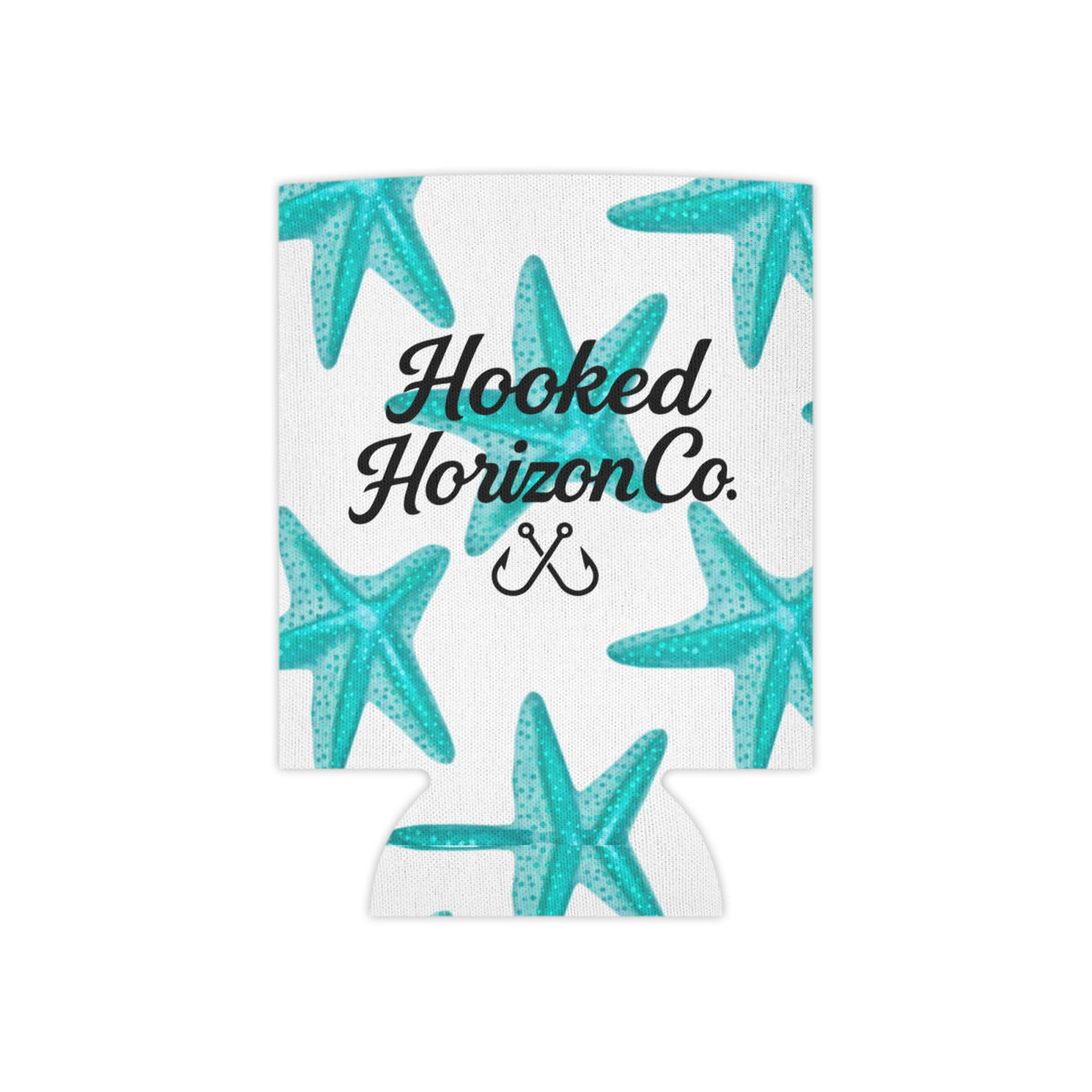 Star Fish Cooler Coozie — Hooked Horizon Co. Fishing Wave Koozie