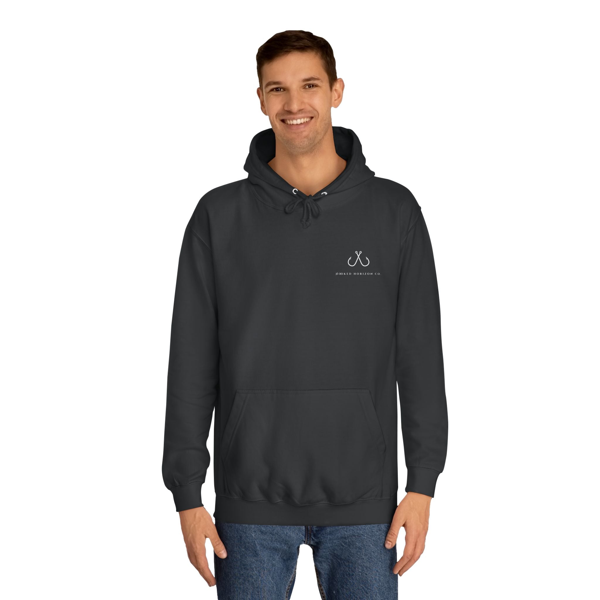 Deep Drift Unisex College Hoodie, Trendy Sweatshirt, Casual Wear, Gift for Students, Nautical Fashion, Beach Vibes Apparel