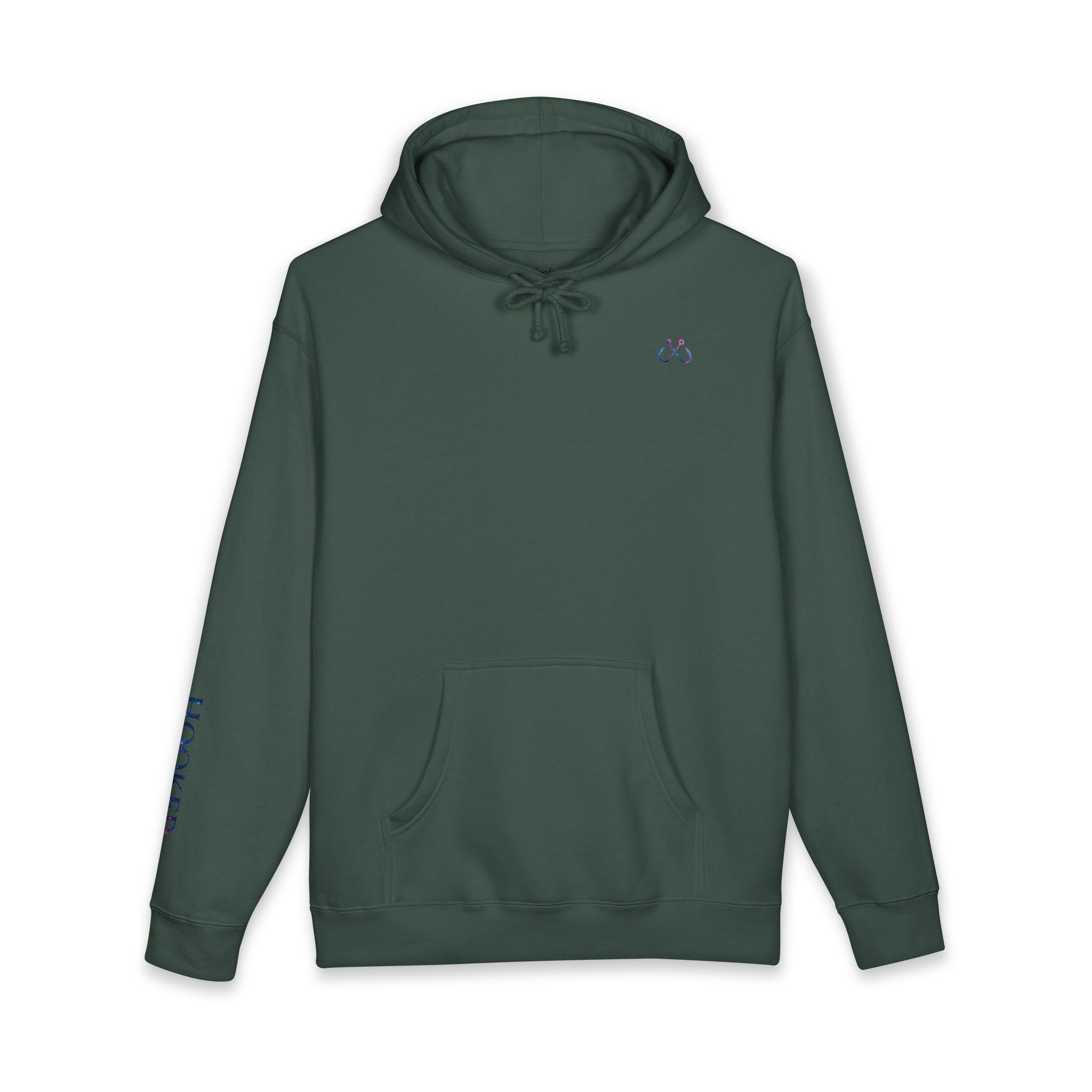 Octopus Hoodie Hooked Horizon Co. — Fishing Back Graphic Hoodie, Multiple Color Variations