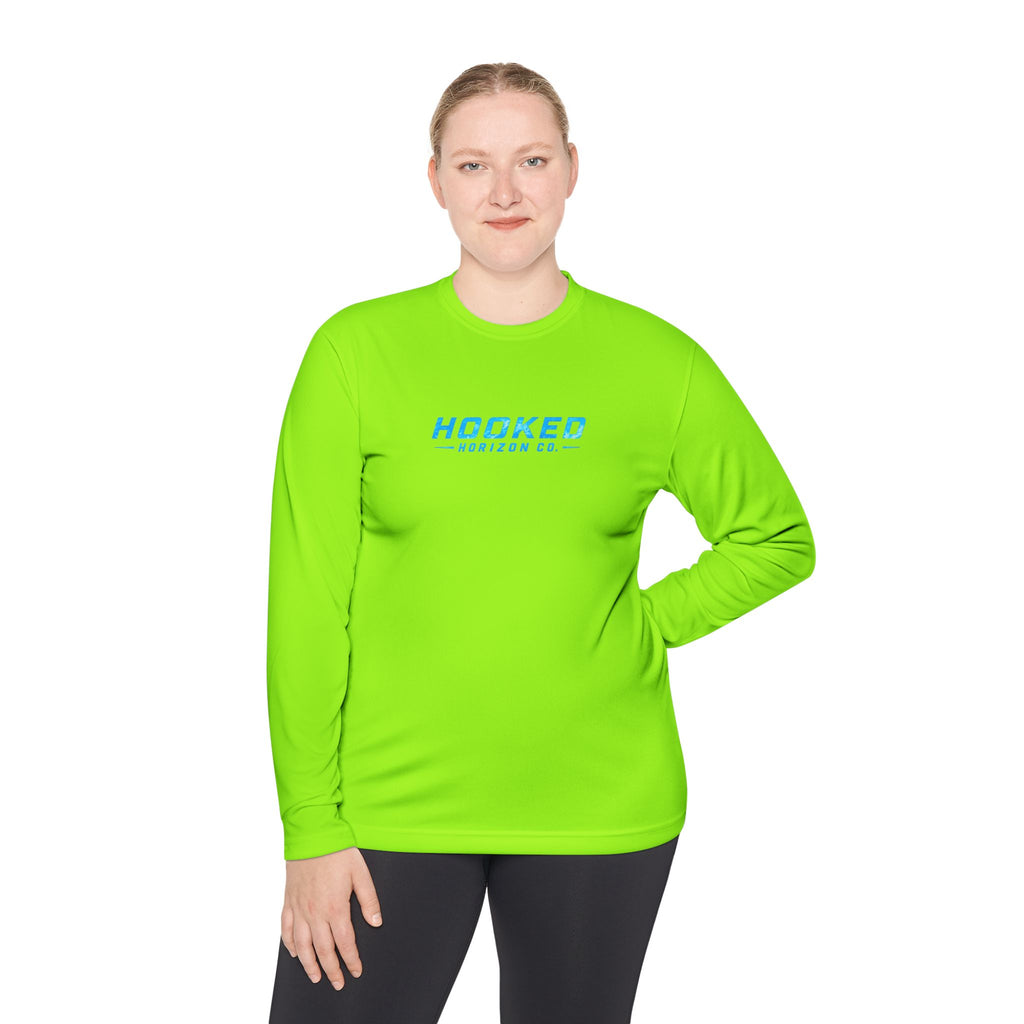 Moisture Wicking Classic Logo Tee—Horizon Co. Anchors Long Sleeve Tee — Lightweight Fishing Shirt