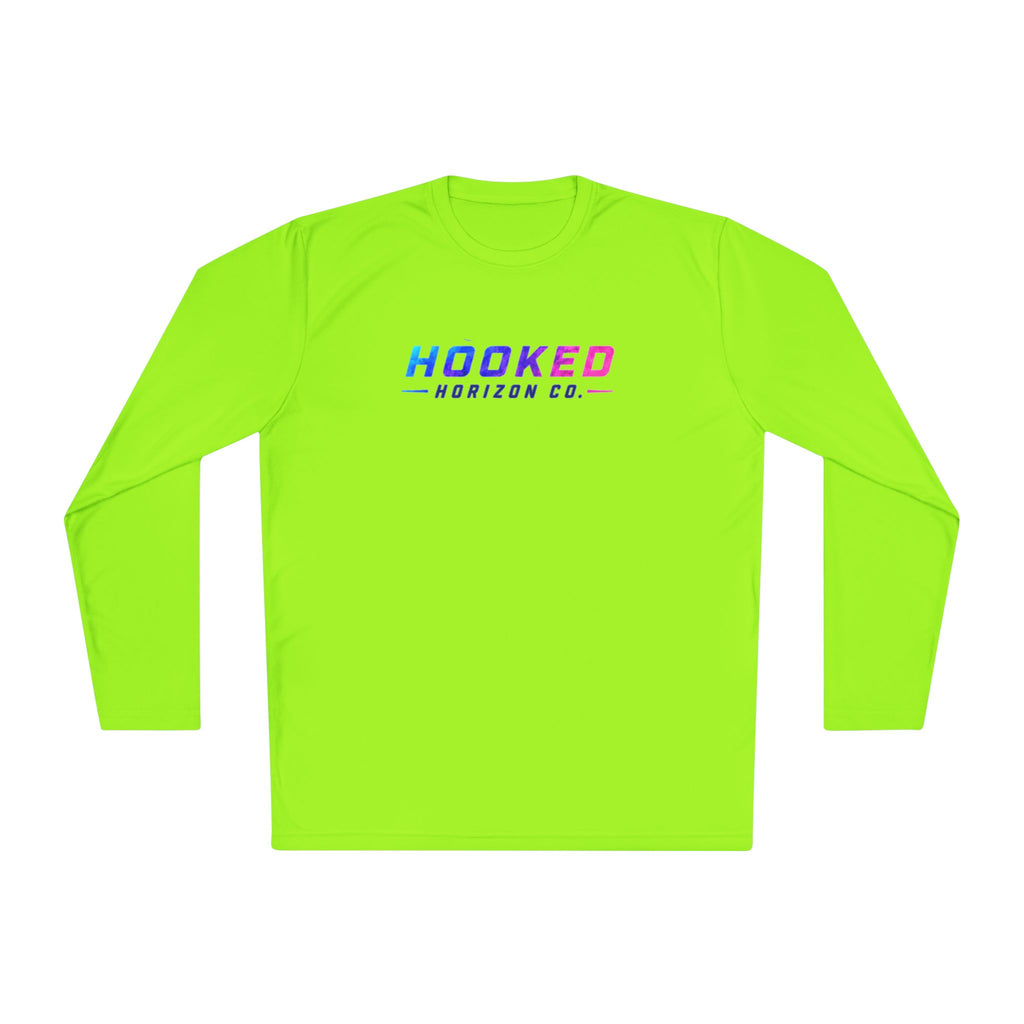 Moisture Wicking Classic Logo Shark Tee —Horizon Co. Anchors Long Sleeve Tee — Lightweight Fishing Shirt