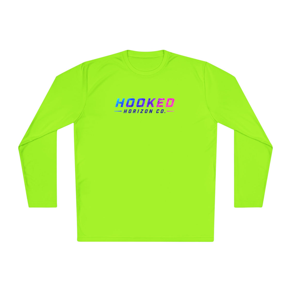 Moisture Wicking Classic Logo Shark Tee —Horizon Co. Anchors Long Sleeve Tee — Lightweight Fishing Shirt