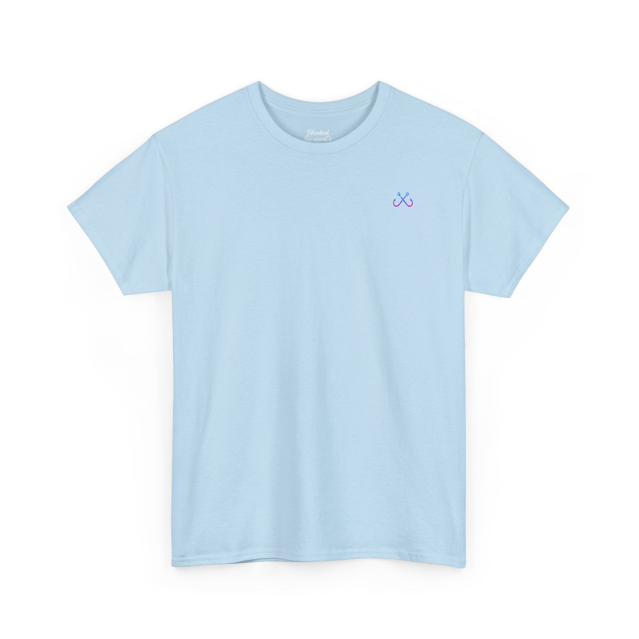 Lion Fish Hooked Horizon Co Tee—Ocean Graphic Tee — "Beloved" Ray Design