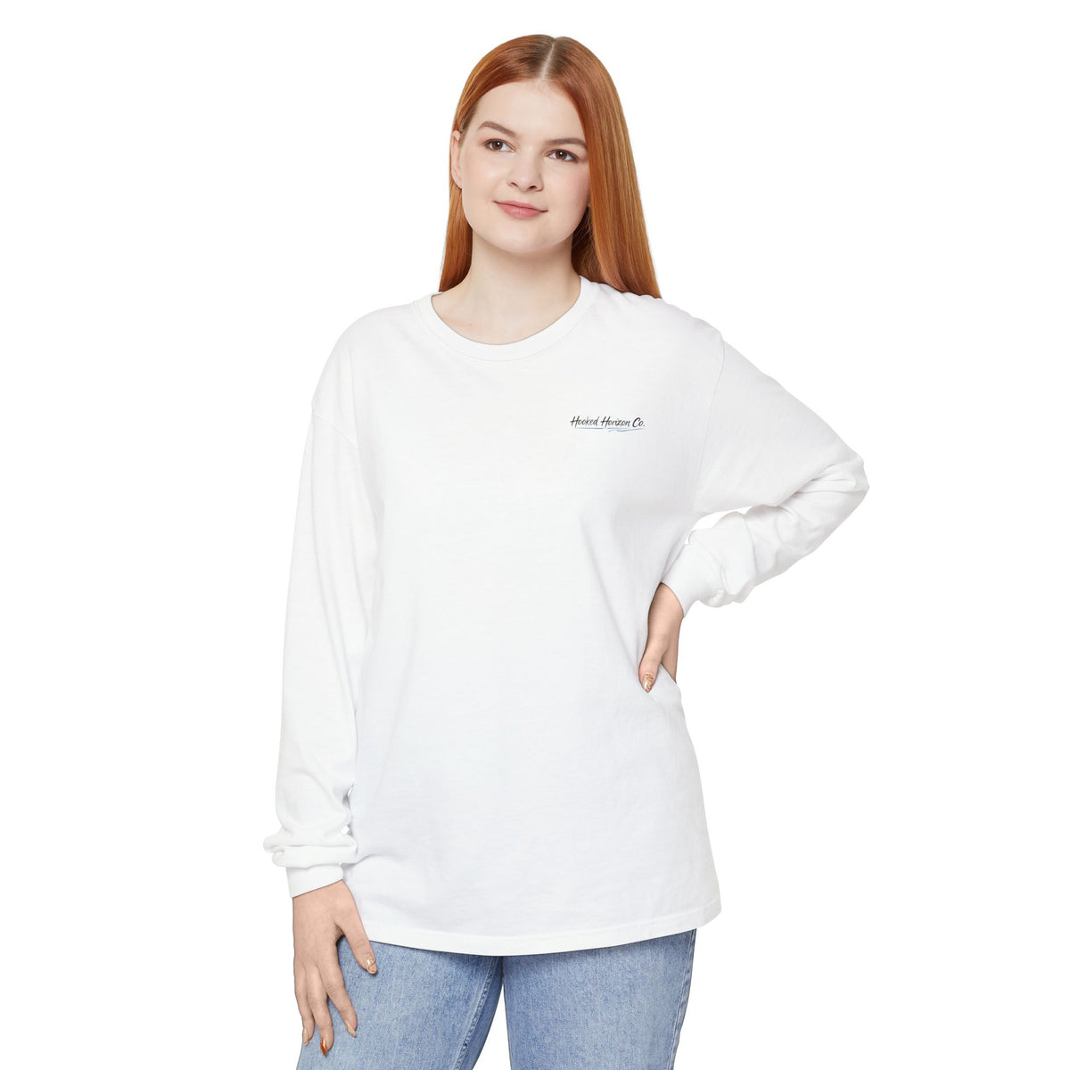 Chasing Legends Tarpon, Mahi Mahi, TunaSaltwater Fish Long Sleeve Tee — Hooked Horizon Co. Graphic Shirt