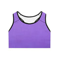 Lilac Purple Deep Drift Hooked Horizon Co. Stylish Sports Bra for Active Women, Workout Top, Gym Essential, Fitness Apparel, Athleisure Wear, Yoga Gear