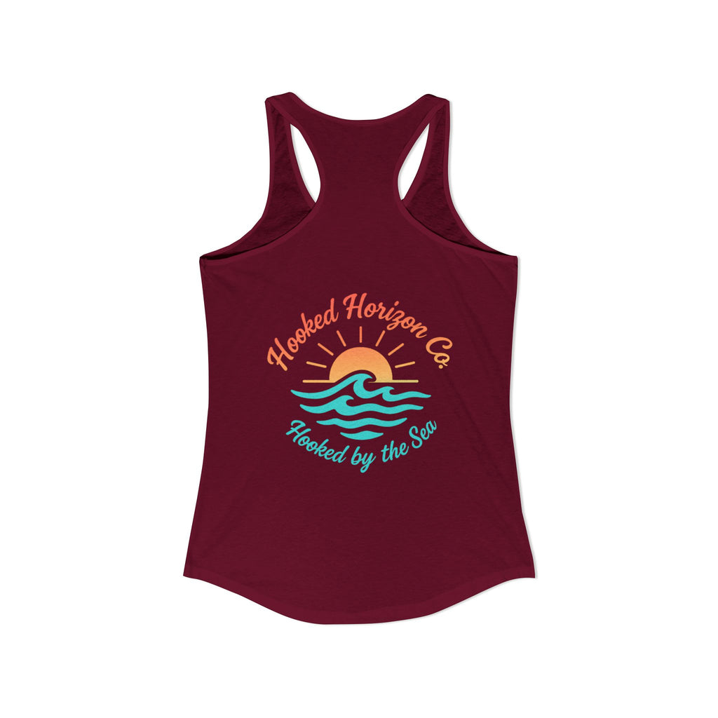 Wave & Sun Deep Drift– "Hooked By The Sea" Hooked Horizon Co. Unisex Zip Hoodie for Ocean Lovers, Nautical Fashion, Cool Weather Gear, Everyday Comfort, Perfect Gift