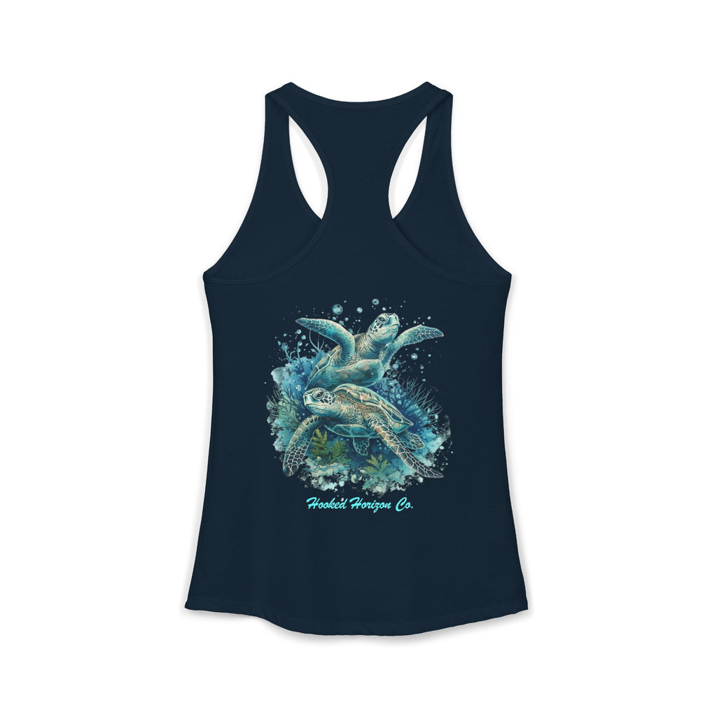 Sea Turtle Deep Drift– Hooked Horizon Co. Gifts for Ocean Lovers, Nautical Fashion, Everyday Comfort, Perfect Gift for Her