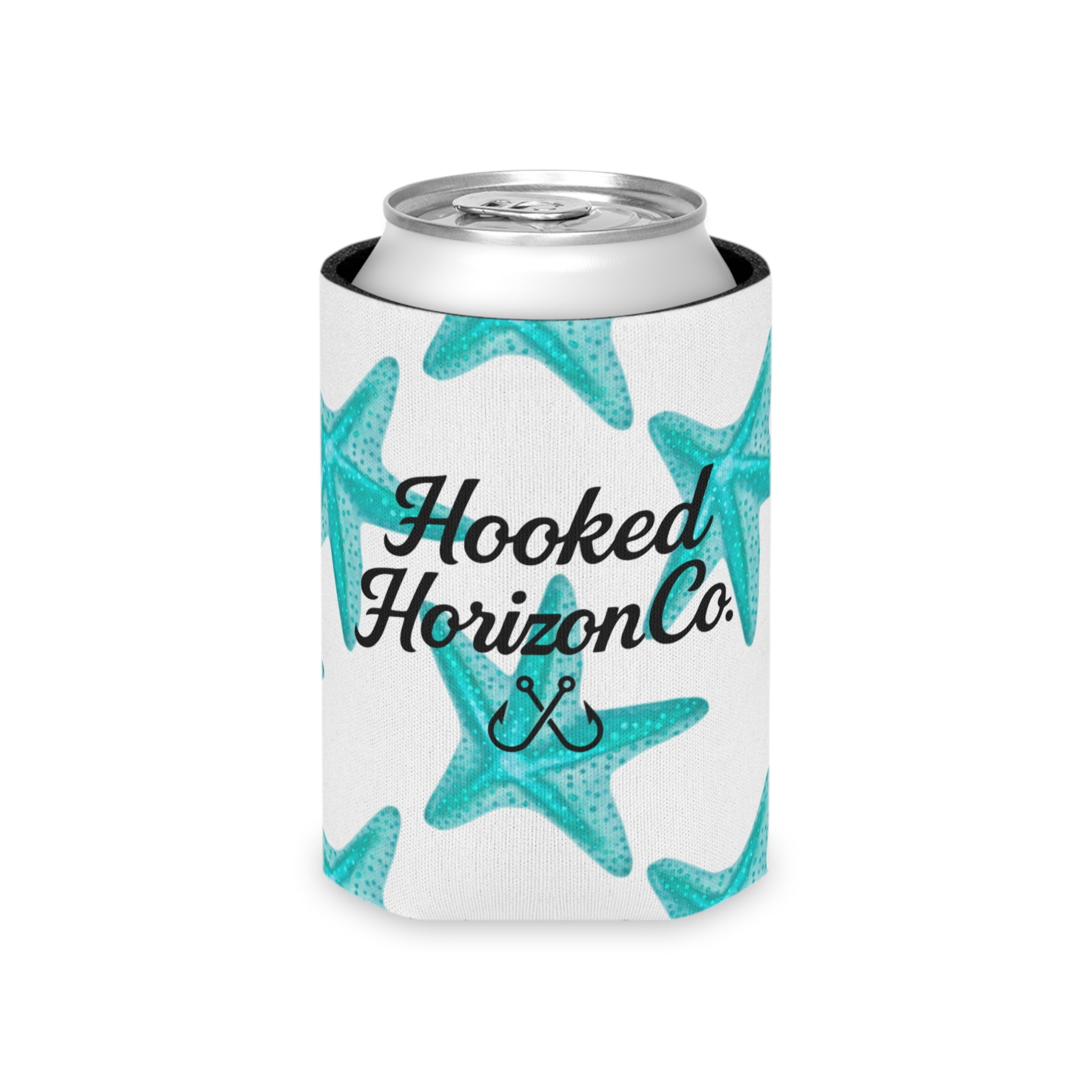 Star Fish Cooler Coozie — Hooked Horizon Co. Fishing Wave Koozie