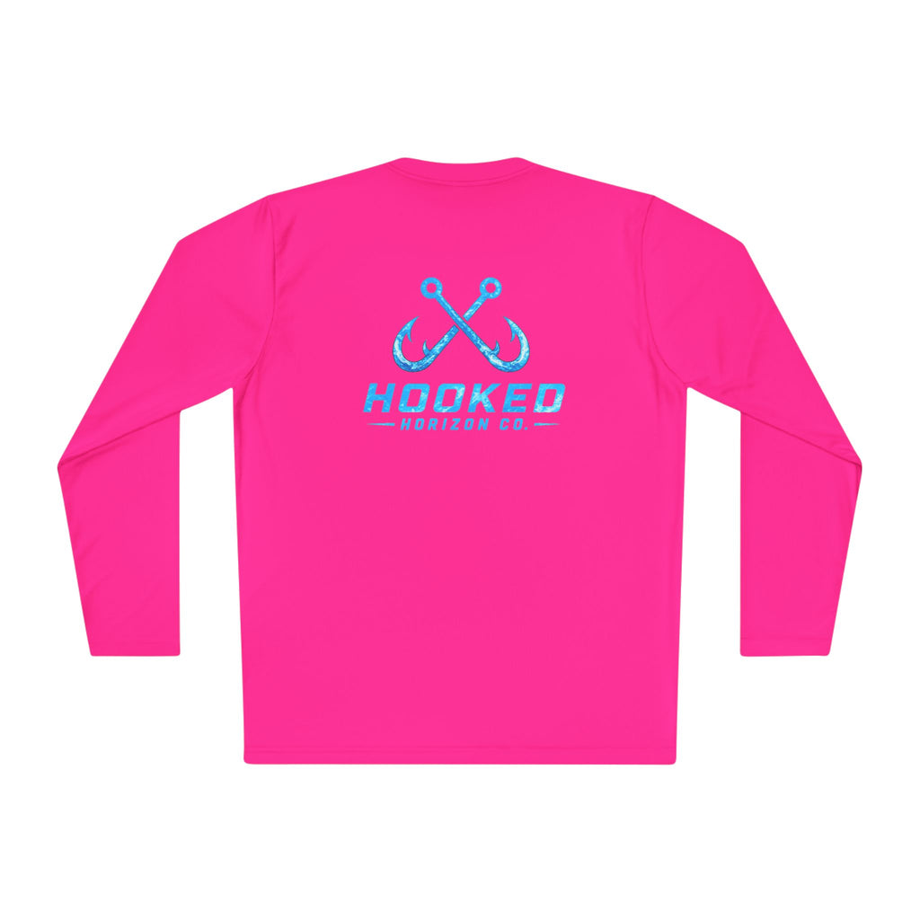 Moisture Wicking Classic Logo Tee—Horizon Co. Anchors Long Sleeve Tee — Lightweight Fishing Shirt