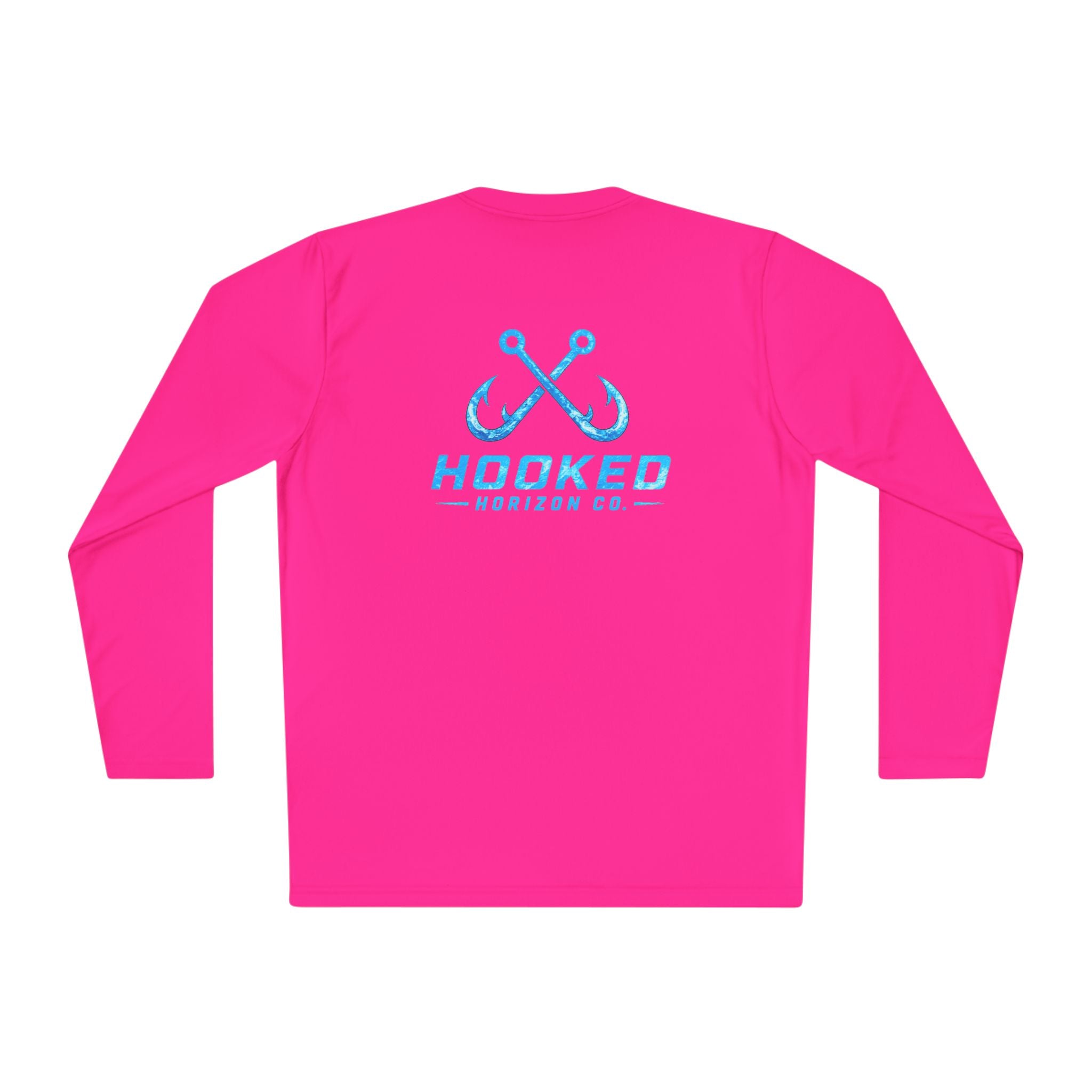 Moisture Wicking Classic Logo Tee—Horizon Co. Anchors Long Sleeve Tee — Lightweight Fishing Shirt