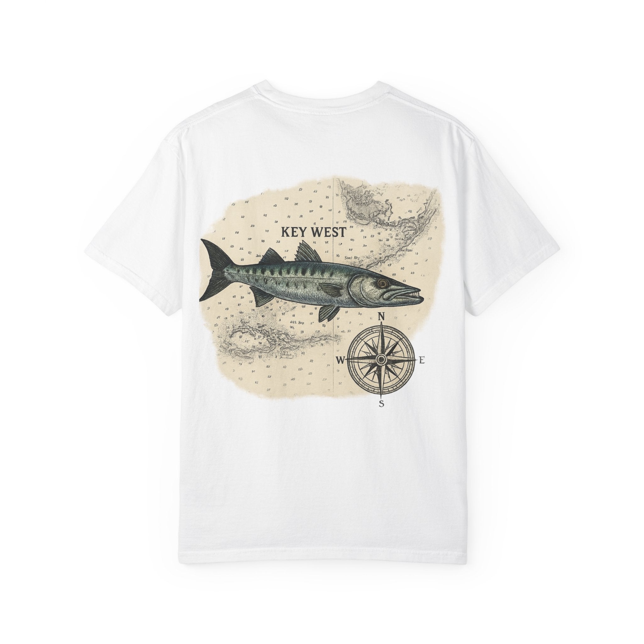 Barracuda Fishing T-shirt, Hooked Horizon Co, Angler Gifts