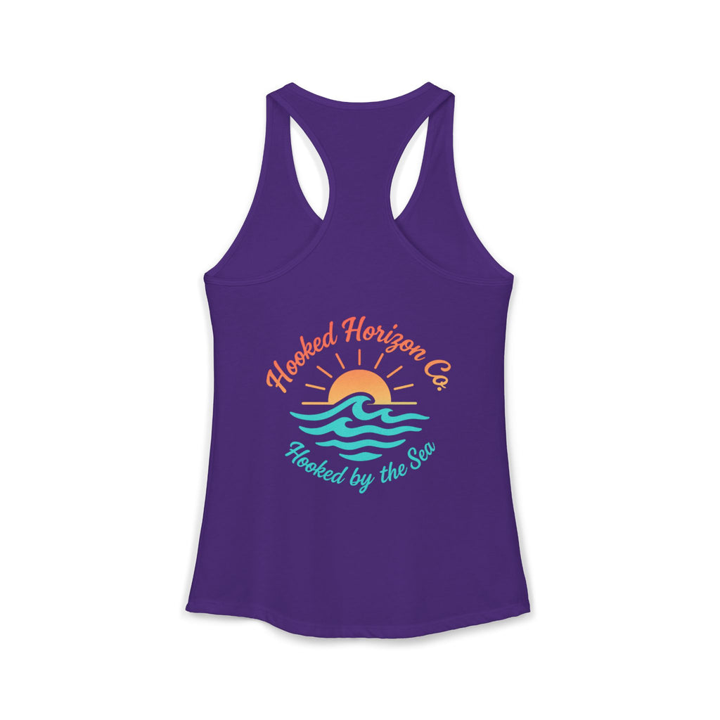 Wave & Sun Deep Drift– "Hooked By The Sea" Hooked Horizon Co. Unisex Zip Hoodie for Ocean Lovers, Nautical Fashion, Cool Weather Gear, Everyday Comfort, Perfect Gift