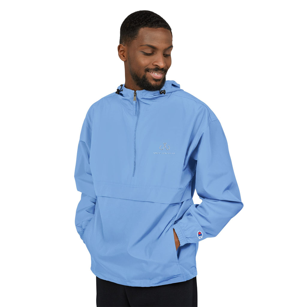 Hooked Horizon Co. Unisex Packable Anorak Jacket, Lightweight Rain Jacket, Outdoor Adventure Gear, Casual Fashion, Travel Essential, Fall Wardrobe