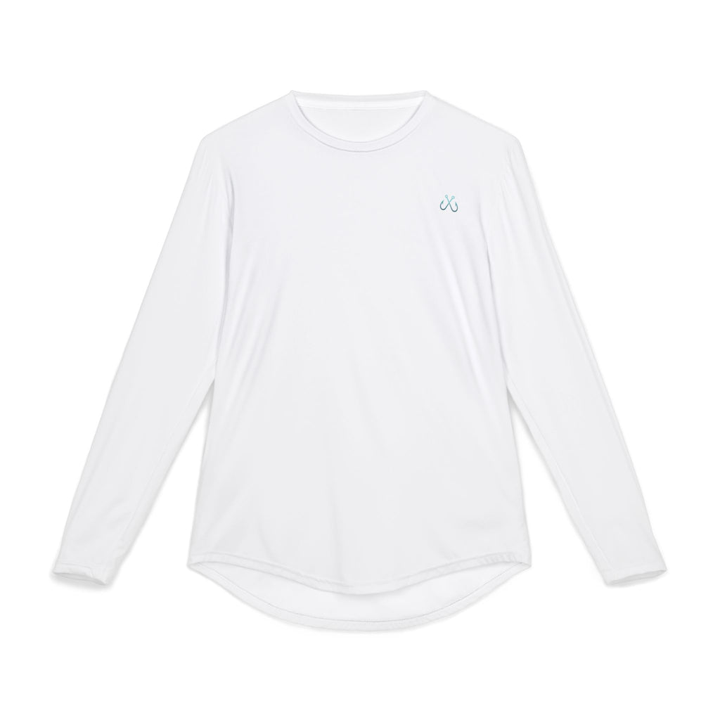 Manta Ray Hooked Horizon Co — Men's Long Sleeve UV Shirt — Chasing Legends Not Trends Orca Ocean Graphic Performance Tee