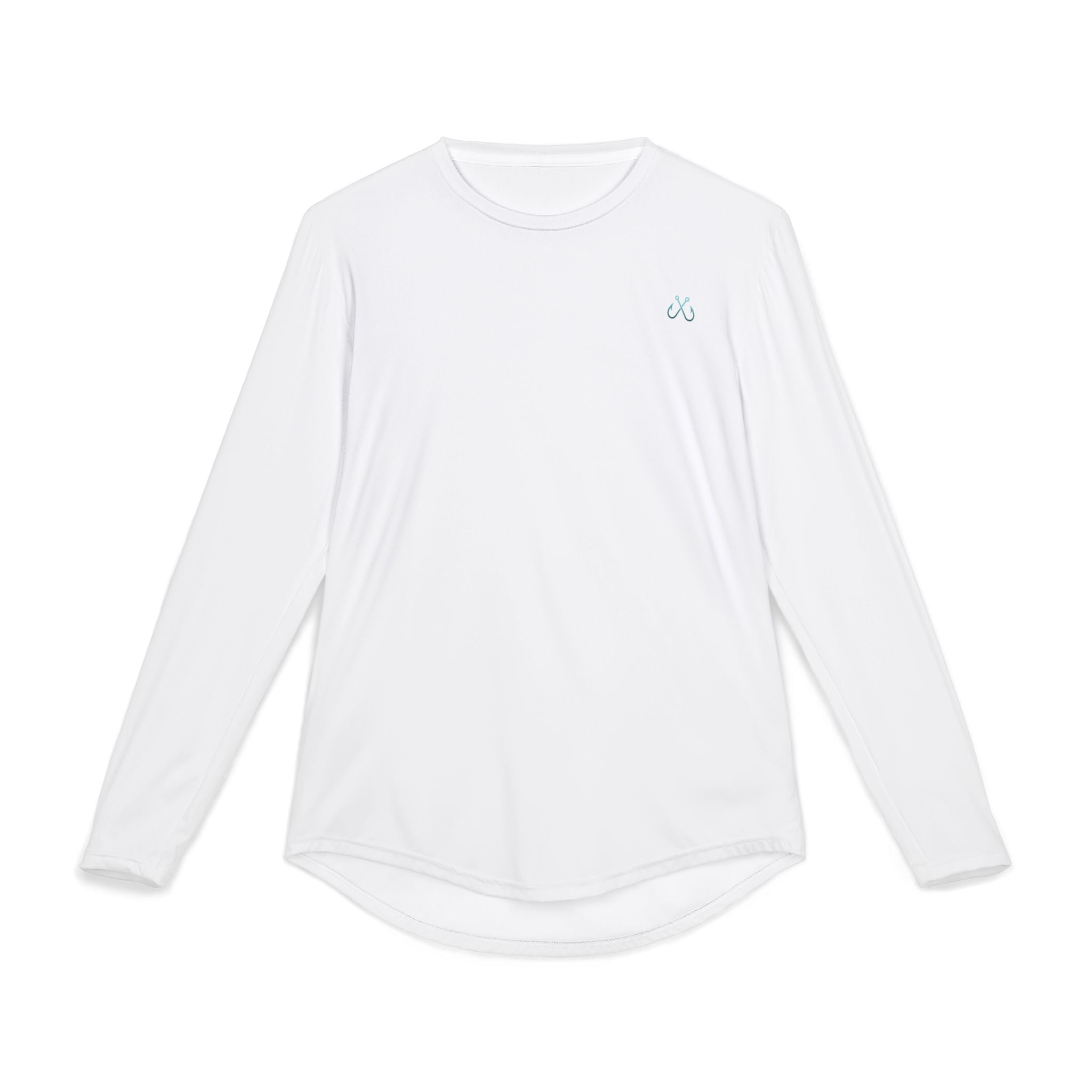 Manta Ray Hooked Horizon Co — Men's Long Sleeve UV Shirt — Chasing Legends Not Trends Orca Ocean Graphic Performance Tee