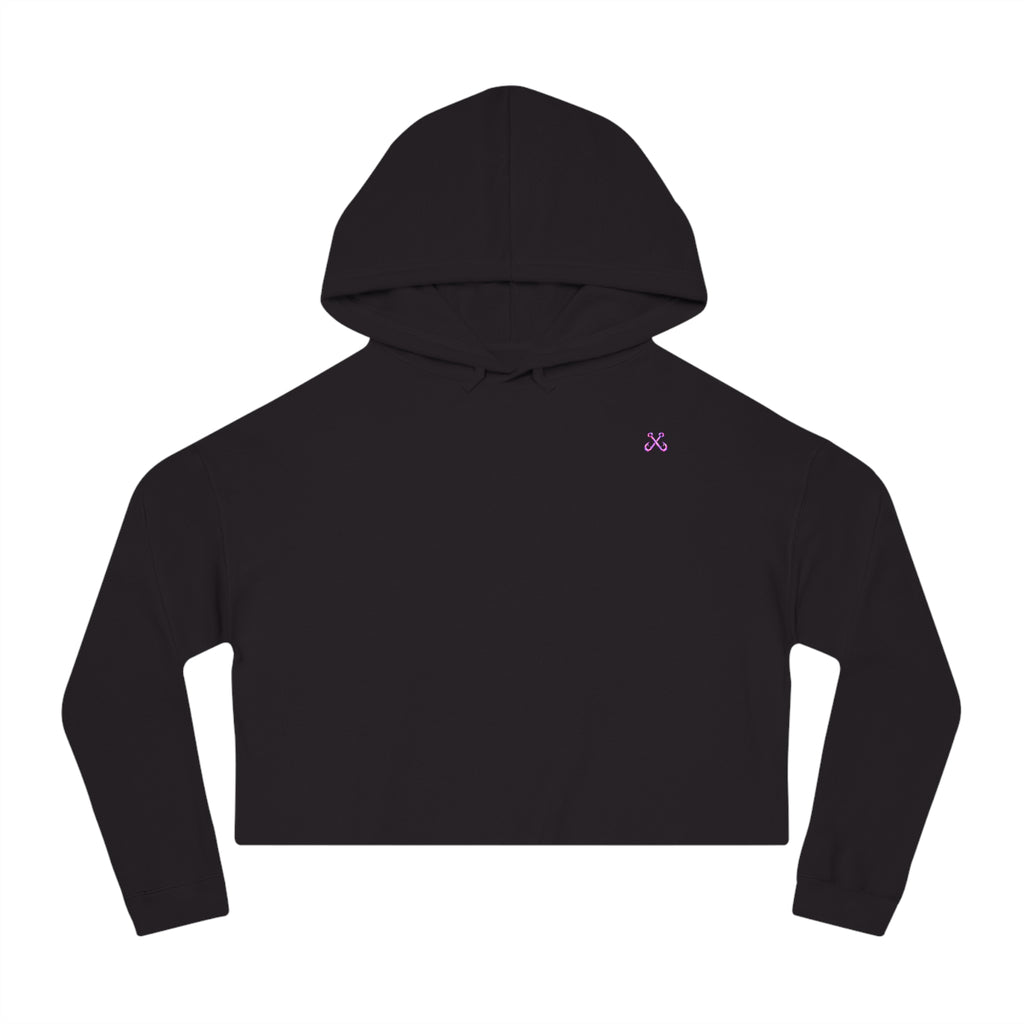 Mahi Color Cropped Hoodie — Hooked Horizon Fishing Graphic