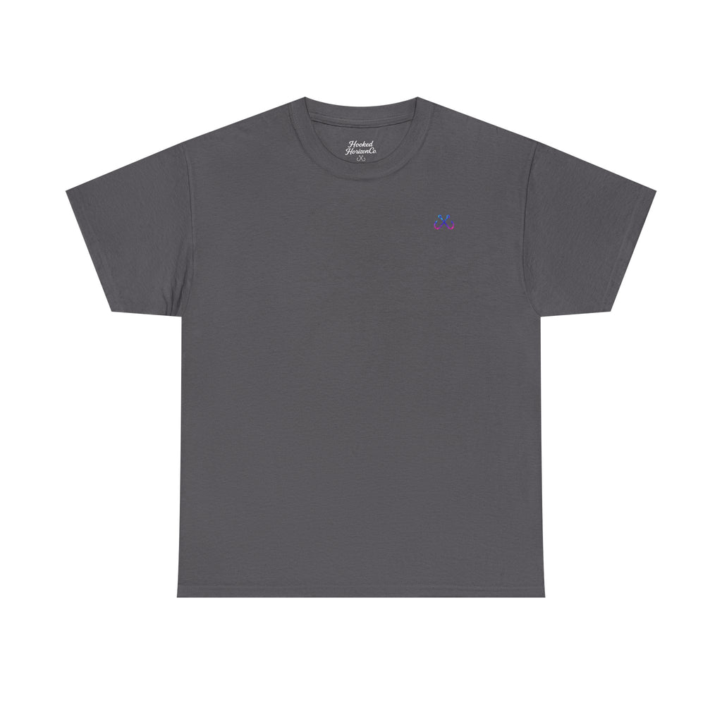 Lion Fish Hooked Horizon Co Tee—Ocean Graphic Tee — "Beloved" Ray Design