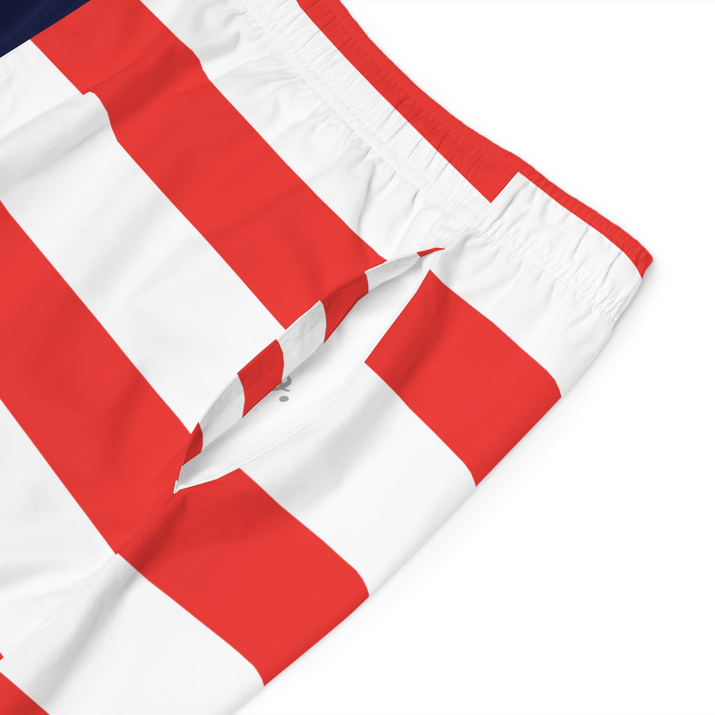 USA Hooked Horizon Co. Board Shorts, Swimwear for Beach Days, Summer Vacations, Pool Parties, Surfing Attire, Water Sports