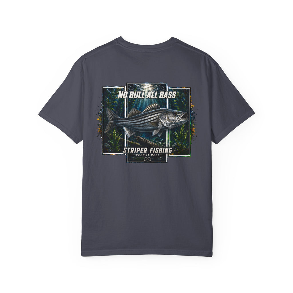 Saltwater Sea Striper Fishing Tee — Hooked Horizon Co.  Angler Gifts Ocean Lover Gifts