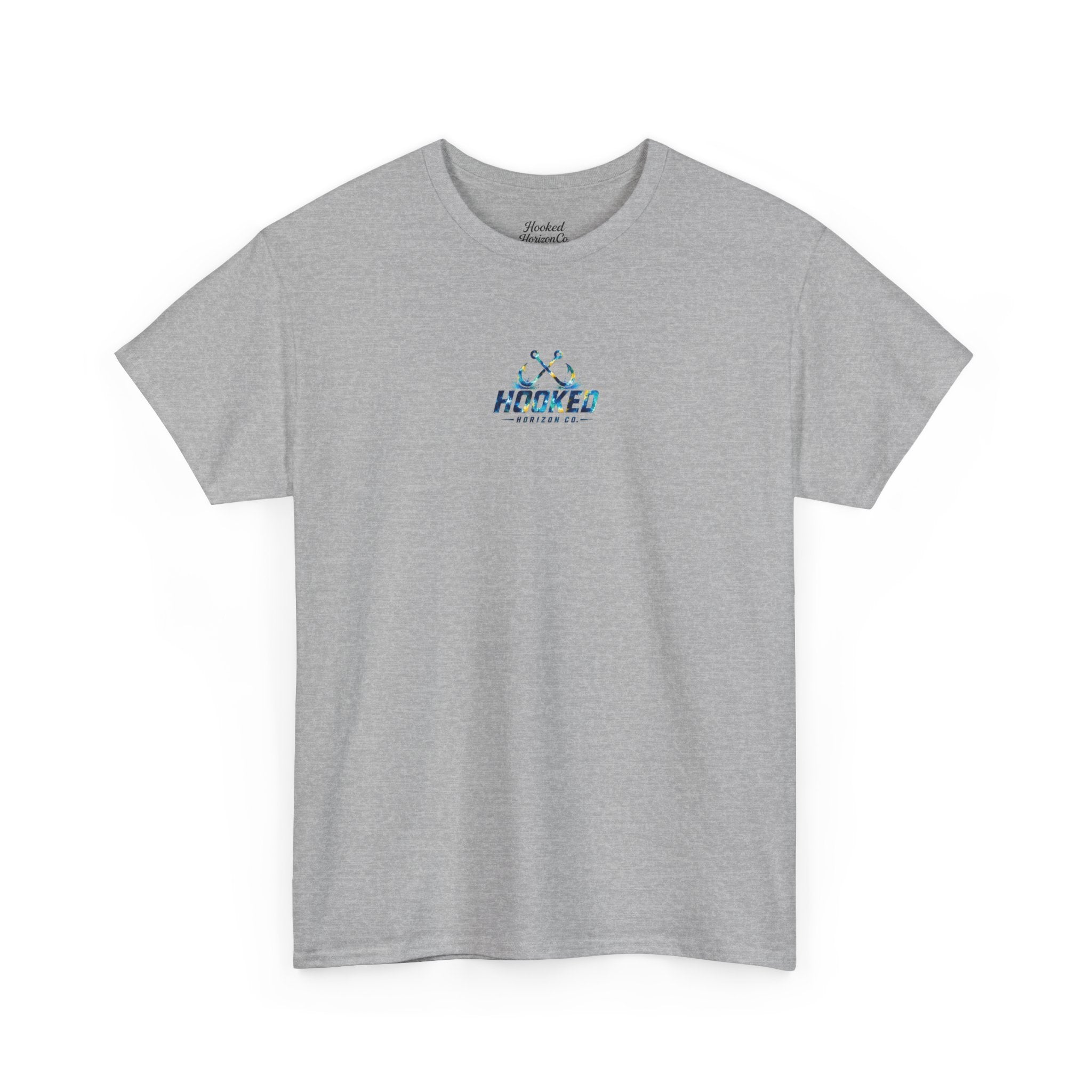 Barracuda Hooked Horizon Co Tee—Ocean Graphic Tee — "Beloved" Ray Design